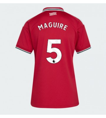 Manchester United Harry Maguire #5 Hjemmebanetrøje Dame 2026-27 Kortærmet Manchester United Harry Maguire #5 Hjemmebanetrøje Dame 2026-27 Kortærmet